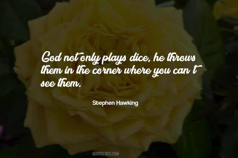 God Does Not Play Dice Quotes #1752144