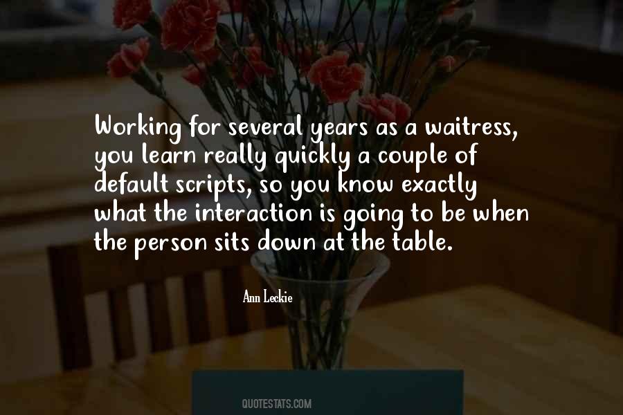 Table For Quotes #81733