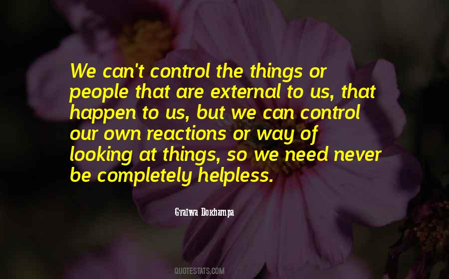 Quotes About Helpless People #1567359