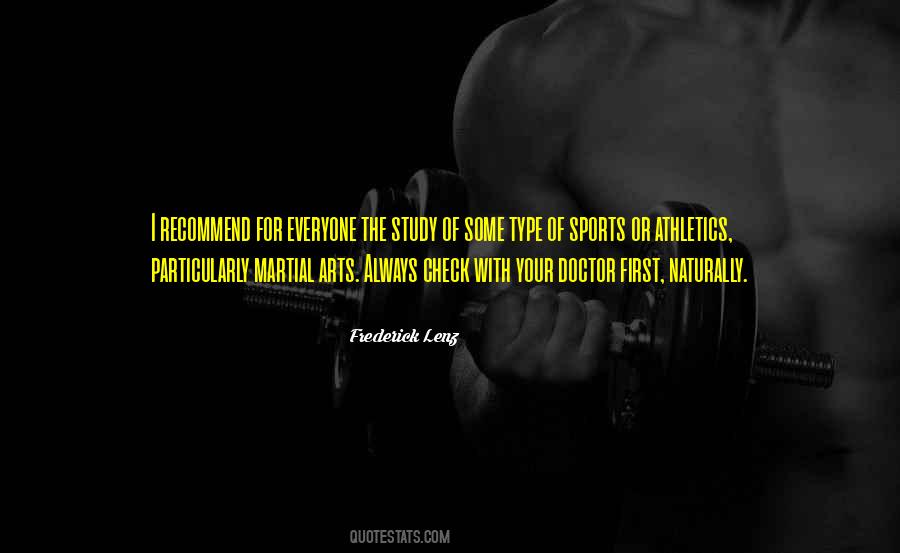 Sports Health Quotes #112302