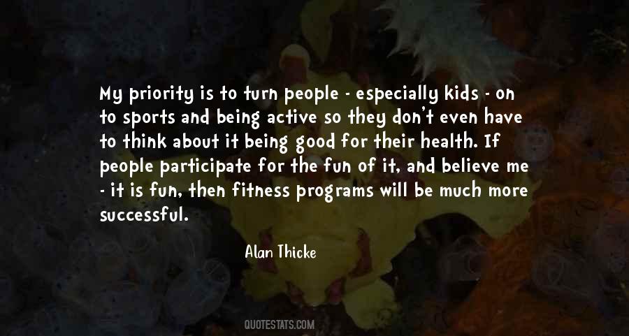 Sports Health Quotes #1601191