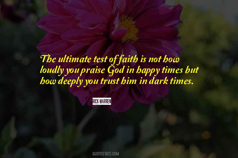 Trust Him Quotes #1394854