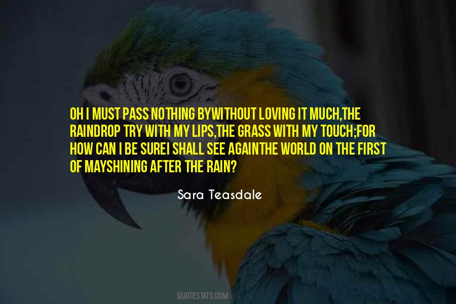 World Pass By Quotes #1242711