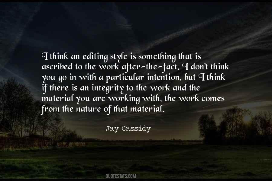 Nature And Work Quotes #119988