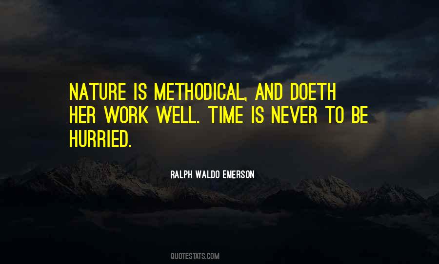 Nature And Work Quotes #1425673