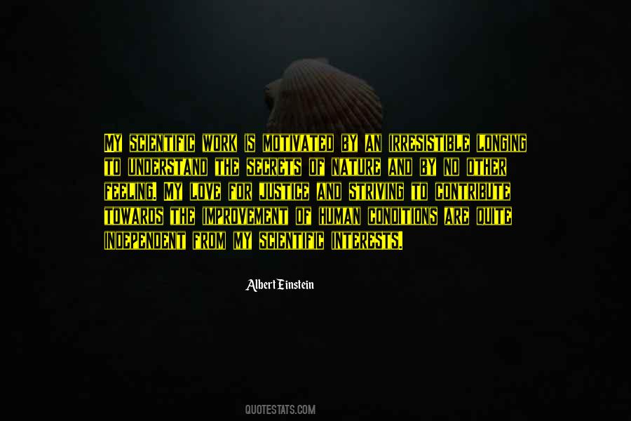 Nature And Work Quotes #1535935