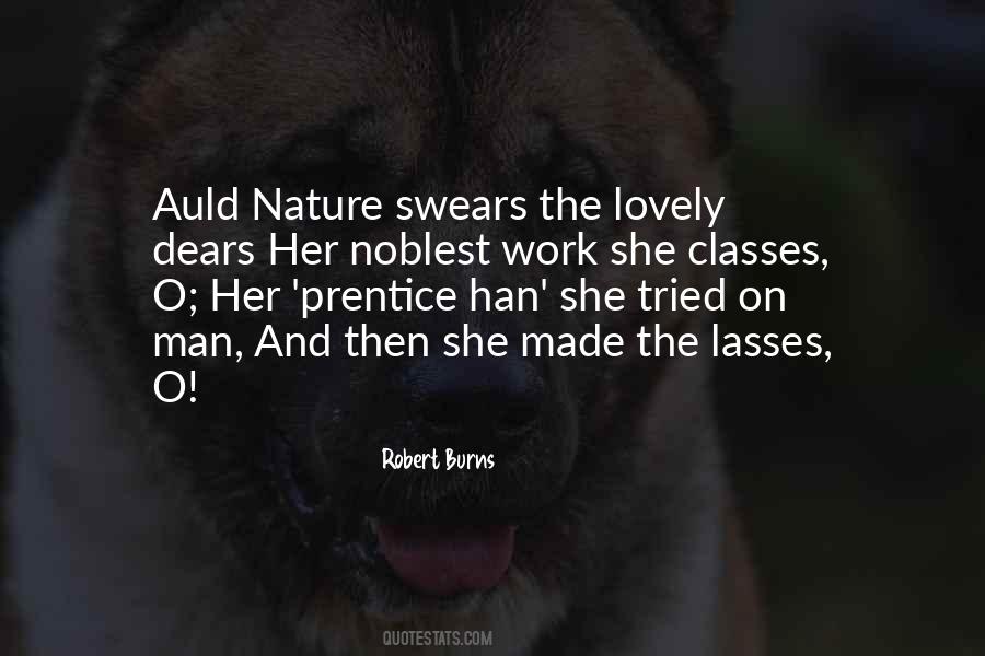 Nature And Work Quotes #1551852