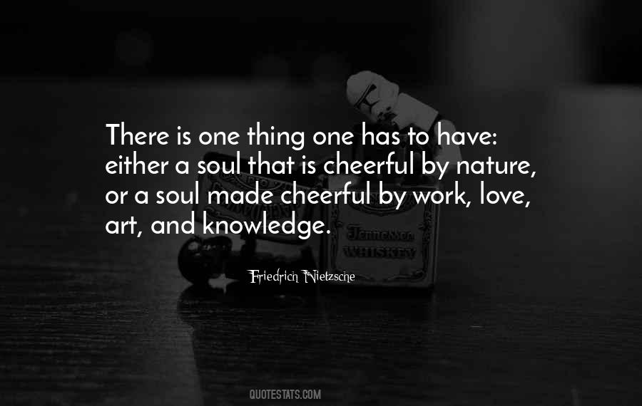 Nature And Work Quotes #1633510