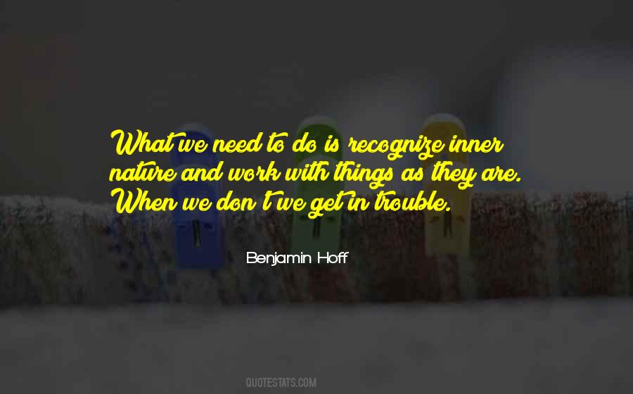 Nature And Work Quotes #1768651