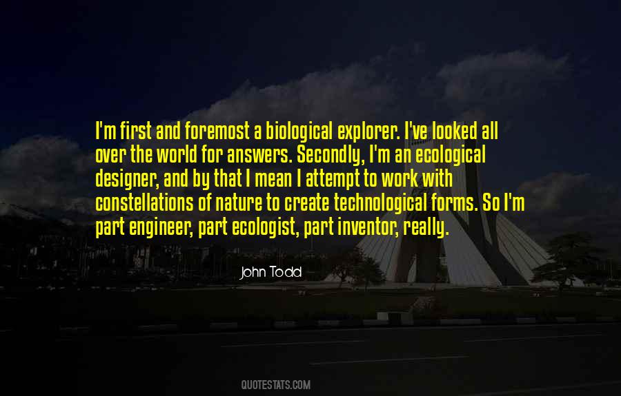 Nature And Work Quotes #1819687