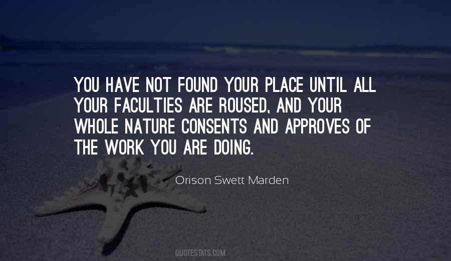 Nature And Work Quotes #335208