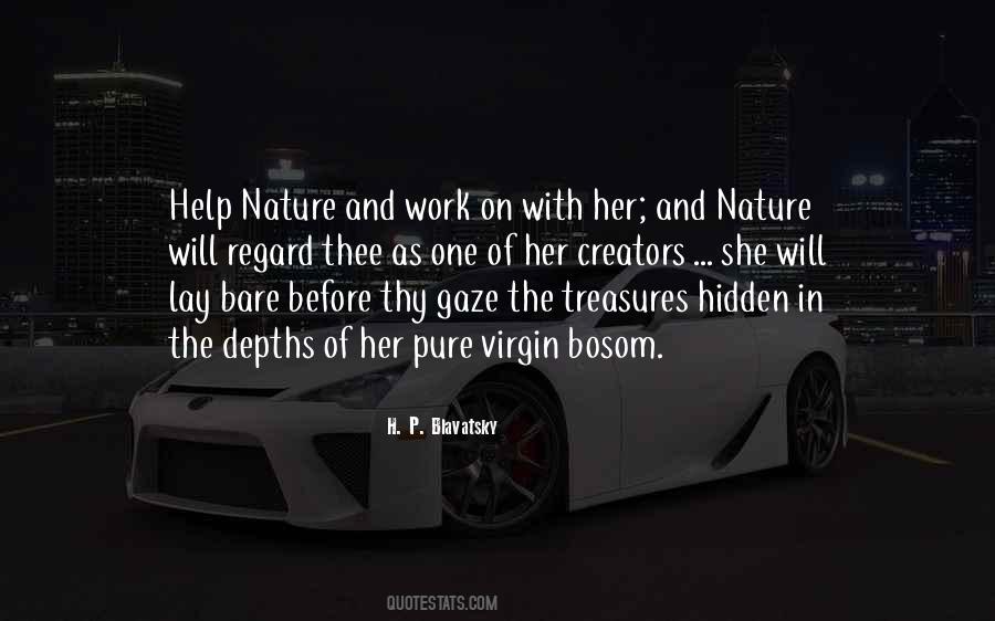 Nature And Work Quotes #54092