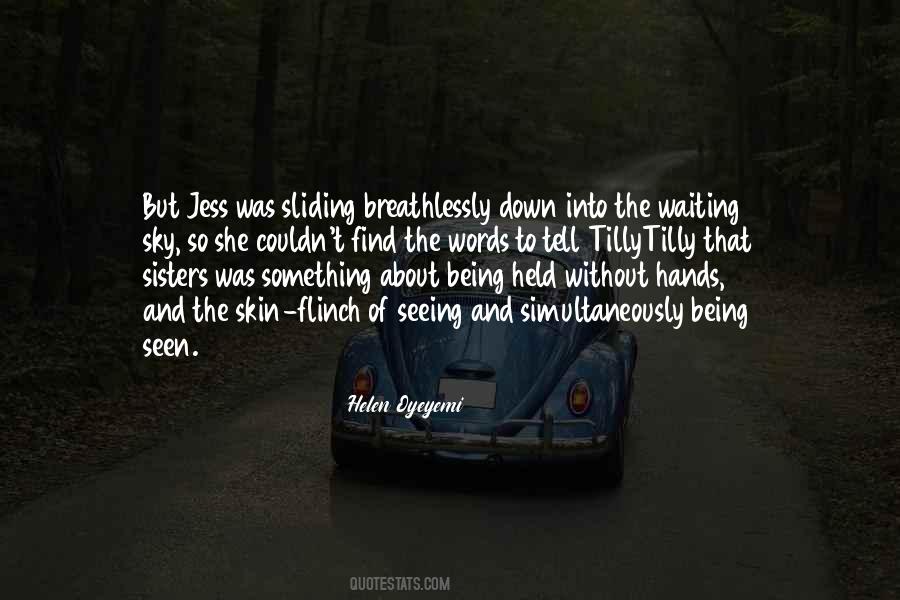Seeing The Sky Quotes #1027540