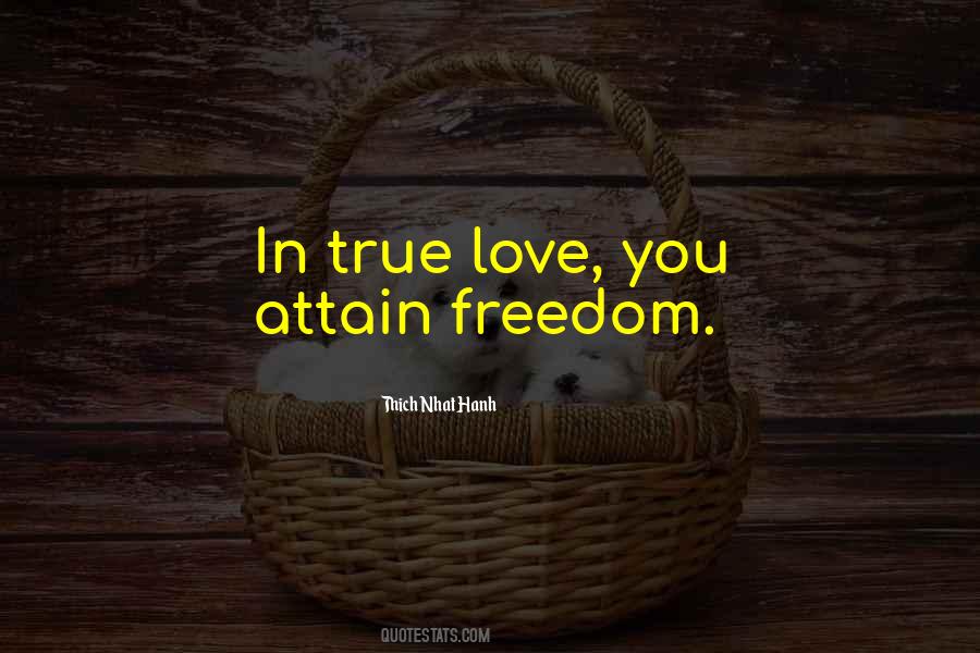 Quotes About Freedom In Love #1126935