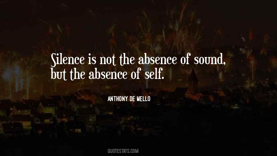 The Sound Of Silence Quotes #35345