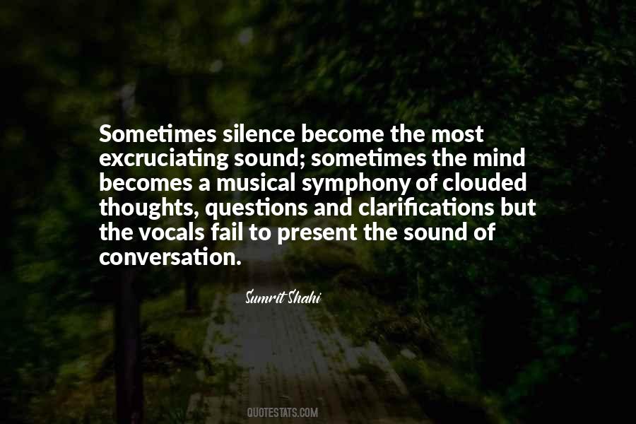 The Sound Of Silence Quotes #922713