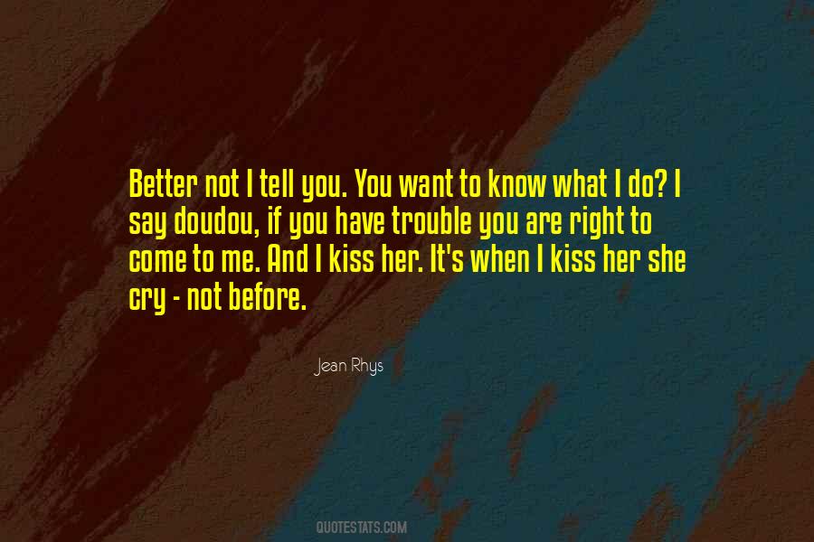 Want To Kiss You Quotes #80978