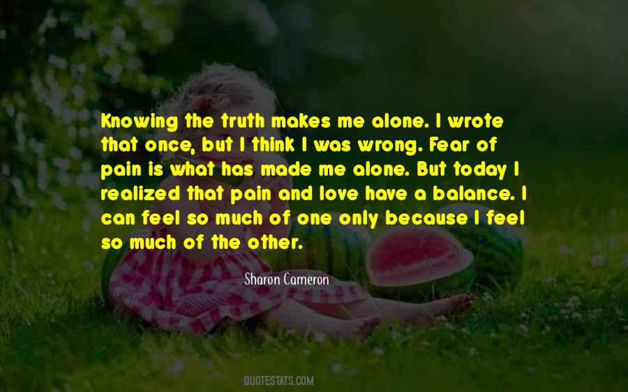 Balance Of Love Quotes #1083108