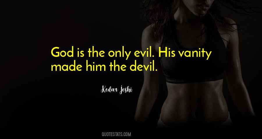 Evil Devil Quotes #141542