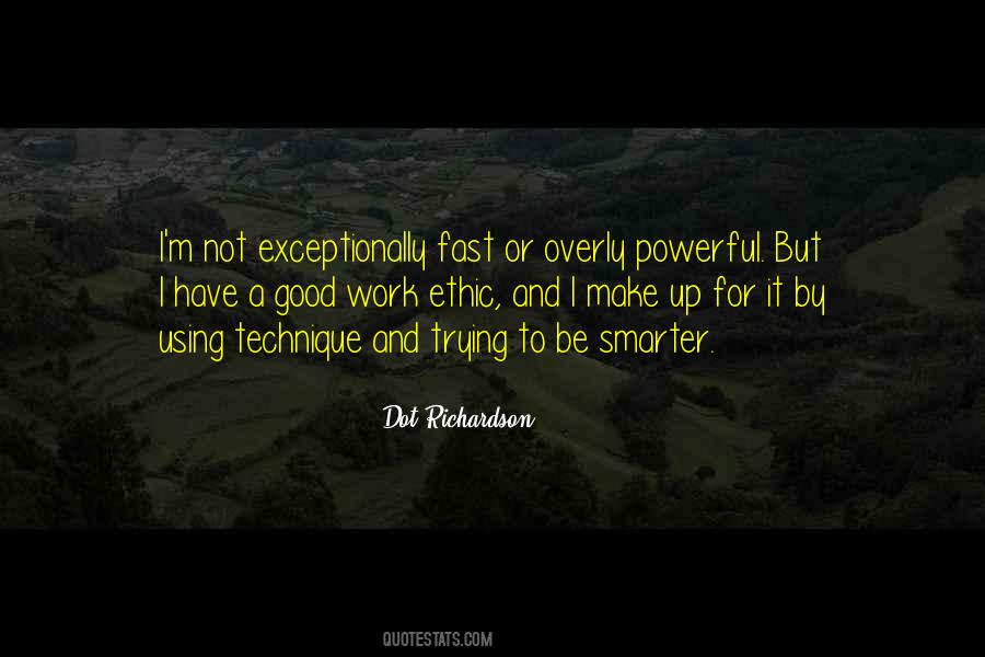 Sports Work Ethic Quotes #1500875