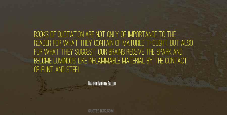 Quotes About The Importance Of Books #1215304