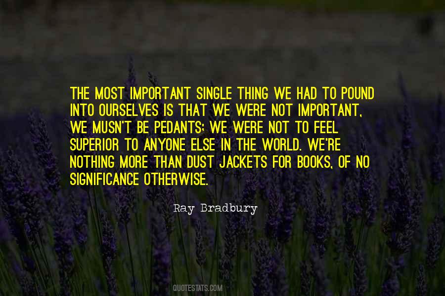 Quotes About The Importance Of Books #1559884