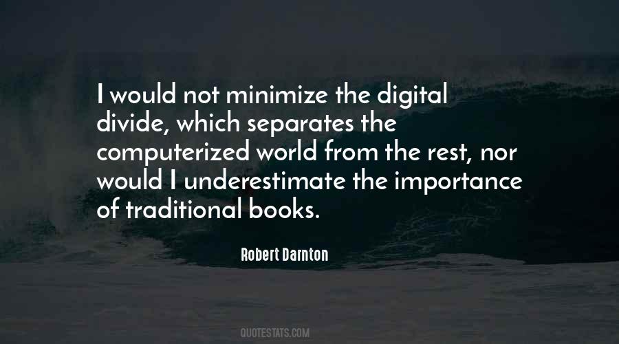 Quotes About The Importance Of Books #1794811
