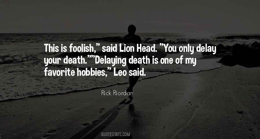 Lion Leo Quotes #1289269