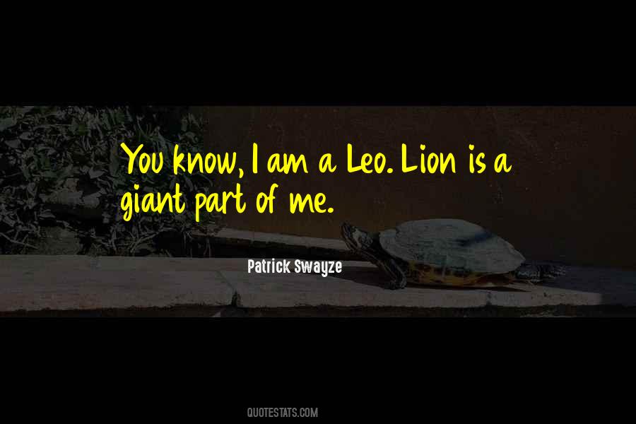 Lion Leo Quotes #1741062