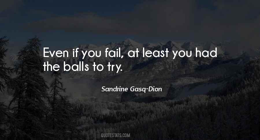 You Try You Fail Quotes #655433