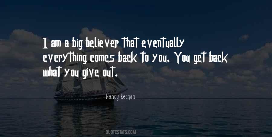 Get Back What You Give Quotes #448523