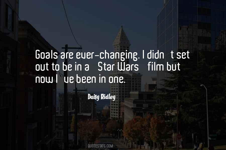 Quotes About Changing Goals #923870