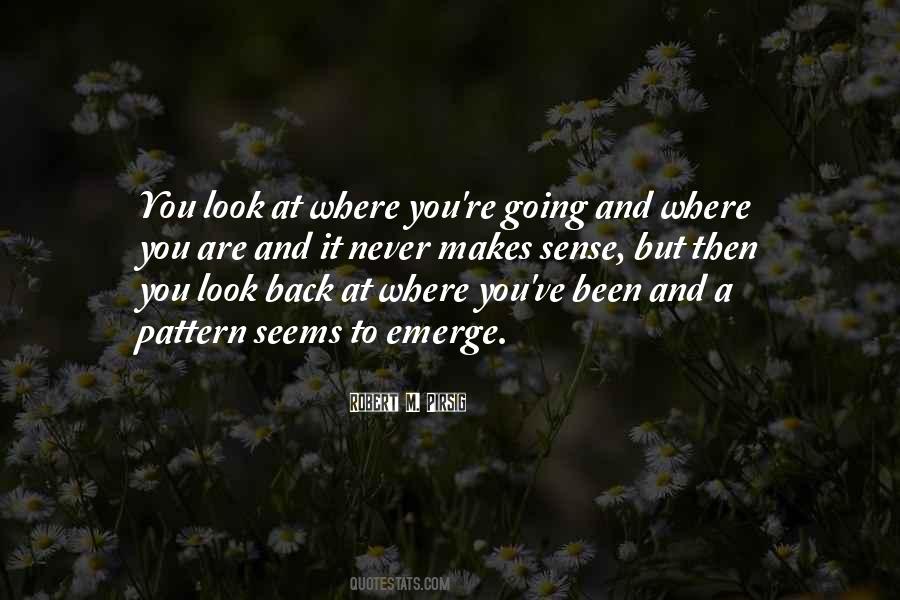 Look Back At You Quotes #1308507