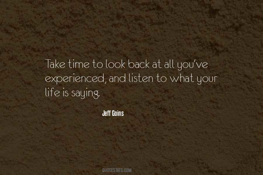 Look Back At You Quotes #536155