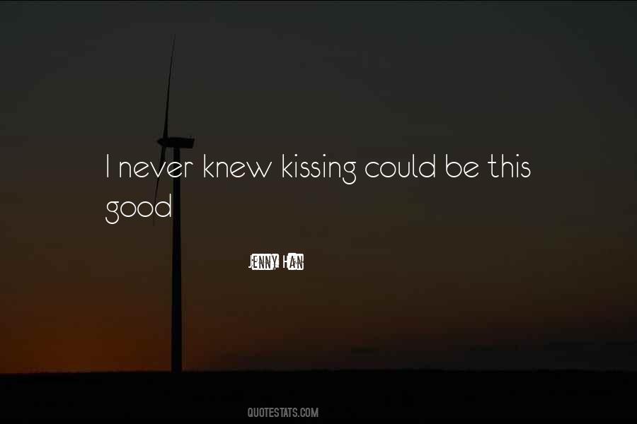 Good Kissing Quotes #894371