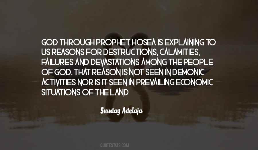 Prophet In His Own Land Quotes #1871735