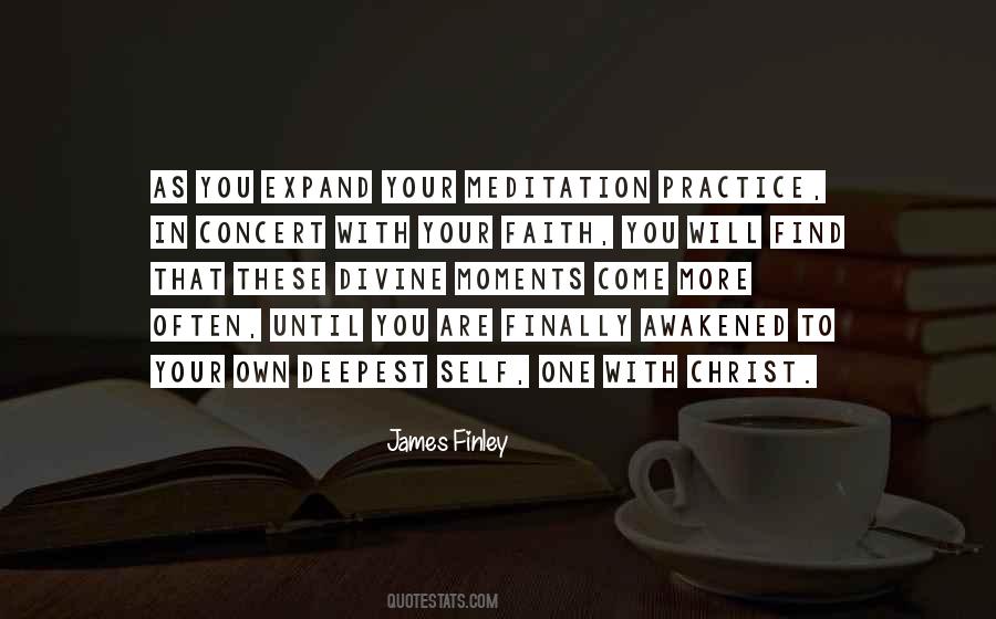 Meditation Moments Quotes #1299974