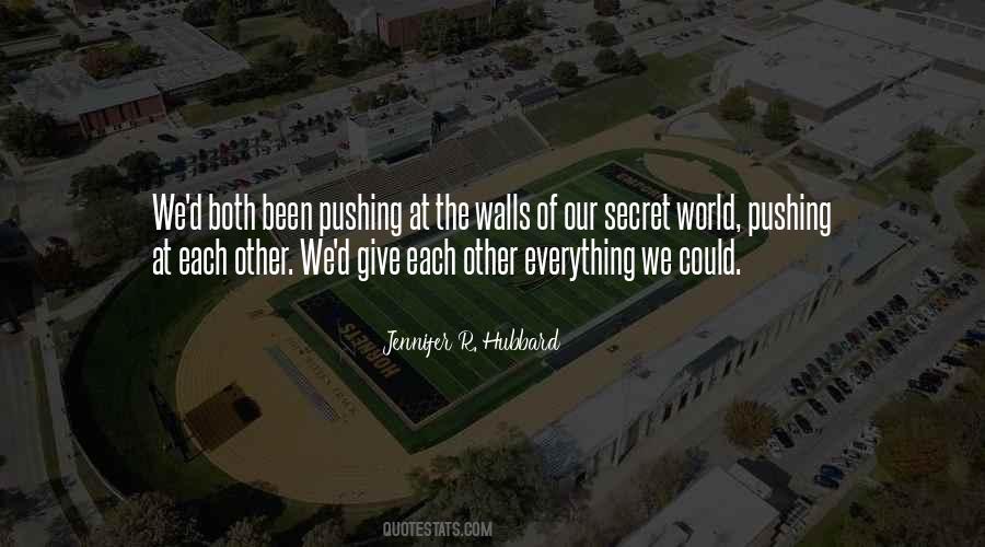 Secret World Quotes #554646