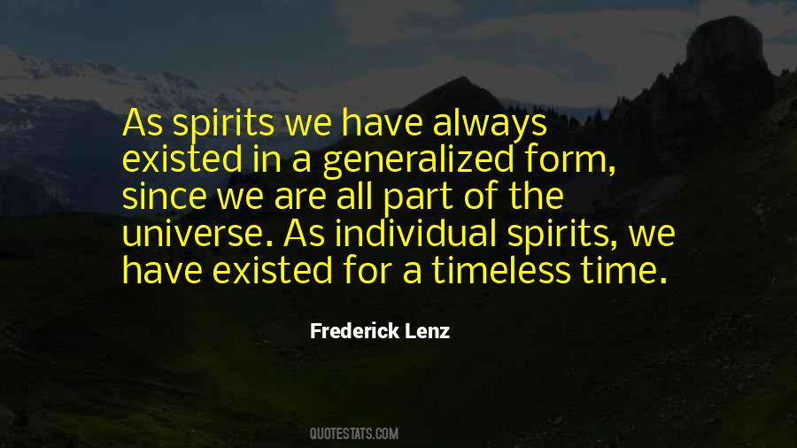 We Are Part Of The Universe Quotes #250766
