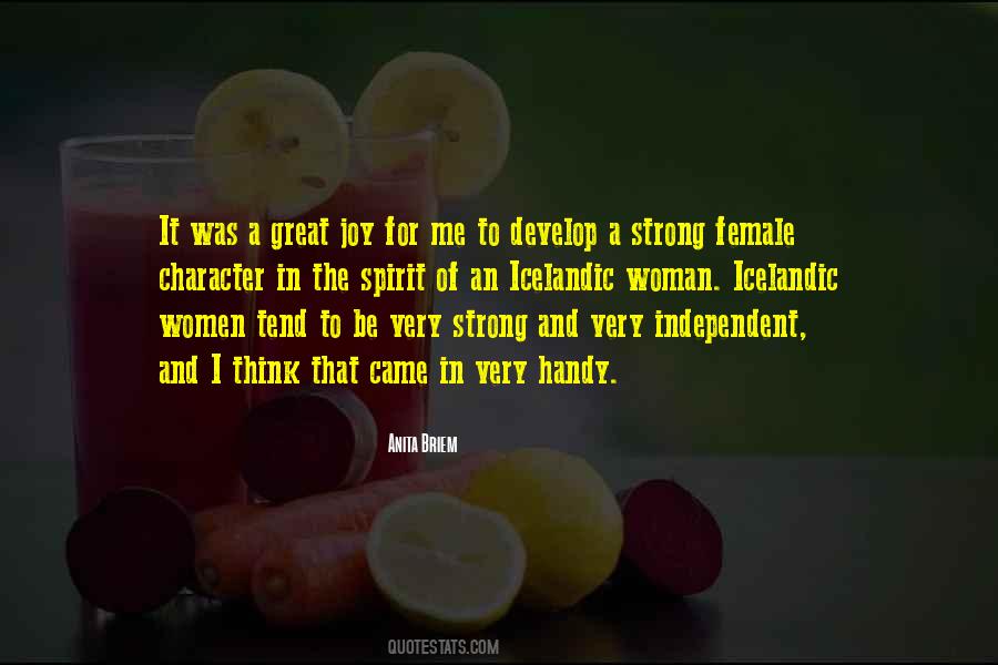 Very Strong Woman Quotes #93808