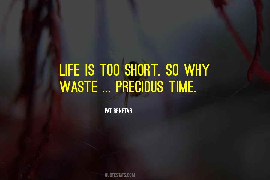 Life Is So Precious Quotes #1724571