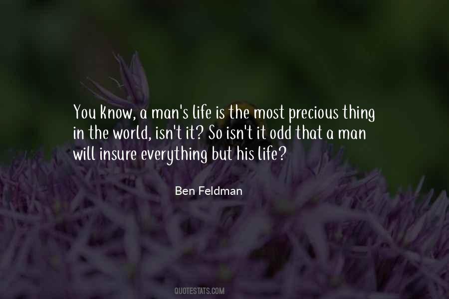 Life Is So Precious Quotes #854142