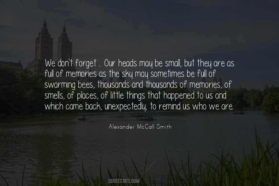 Little Things Memories Quotes #1206420