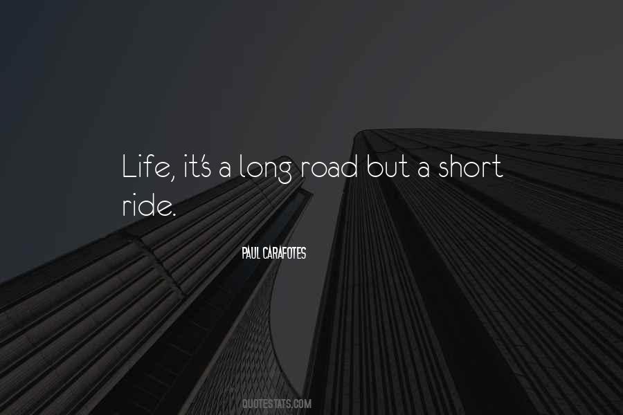 Life Ride Quotes #1100853