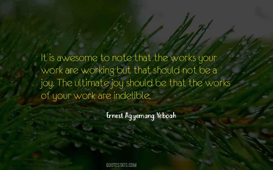 Quotes About The Joy Of Work #603405