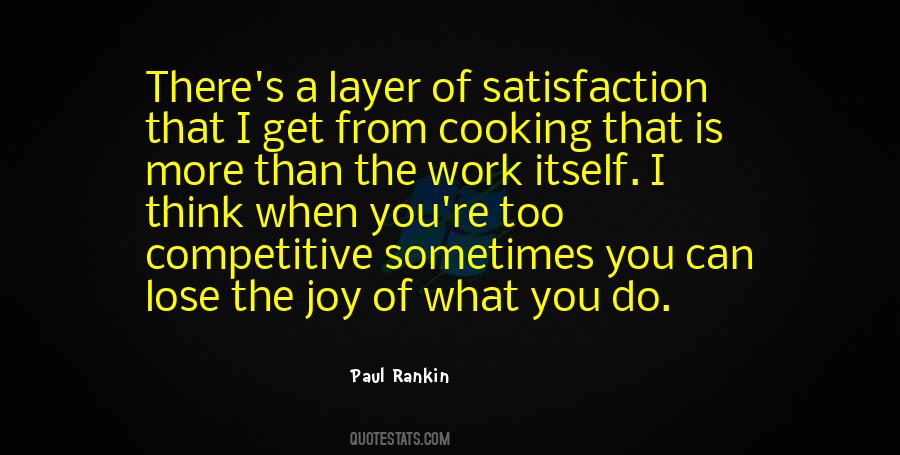 Quotes About The Joy Of Work #608211