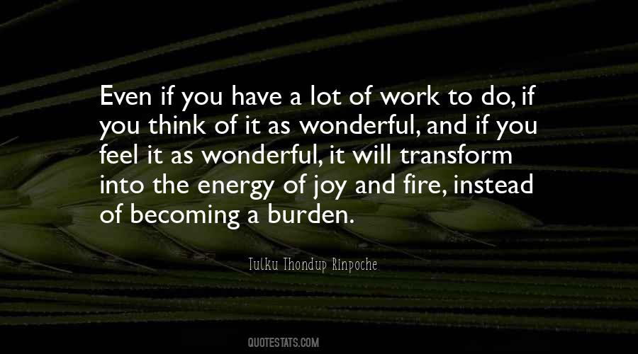 Quotes About The Joy Of Work #709956