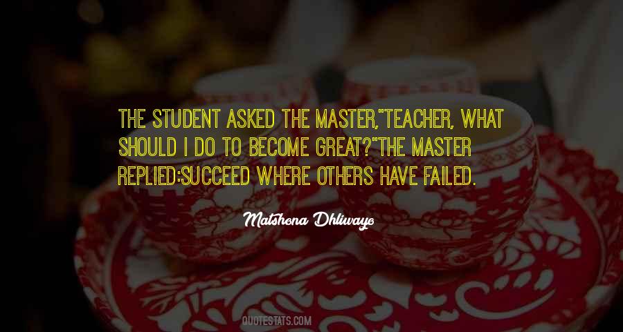 Student Teacher Quotes #335678