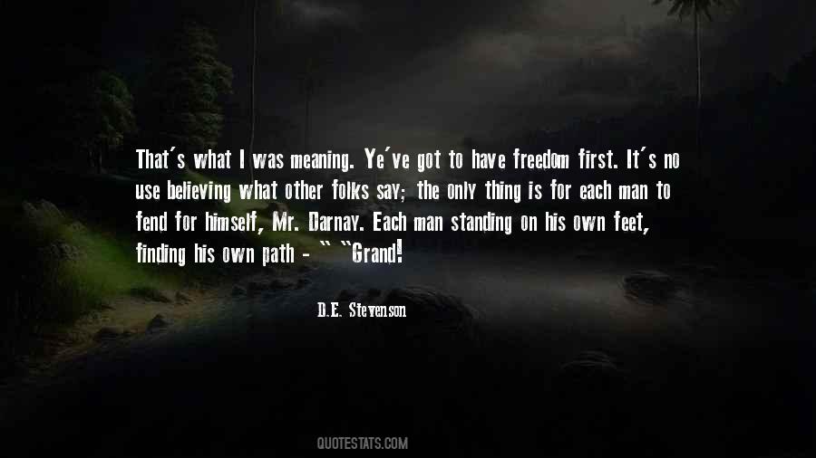 Freedom Meaning Quotes #1757187