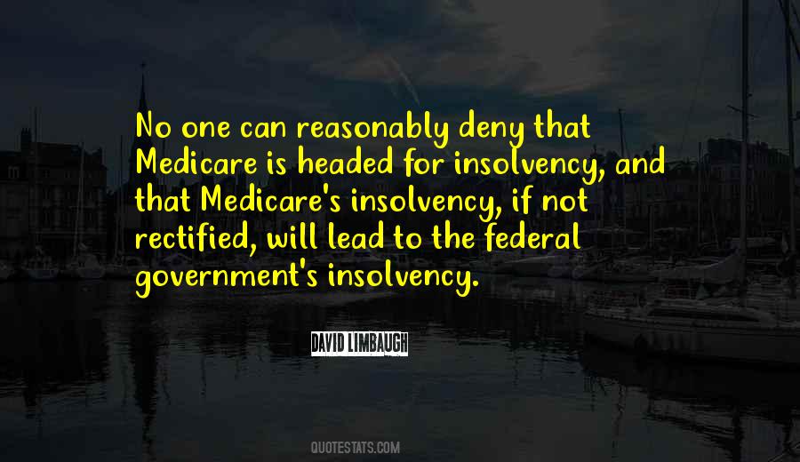 Quotes About The Insolvency #1039782